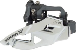 Descarrilador Frontal Sram X7, 2x10, Dualpull, P/ Bici.