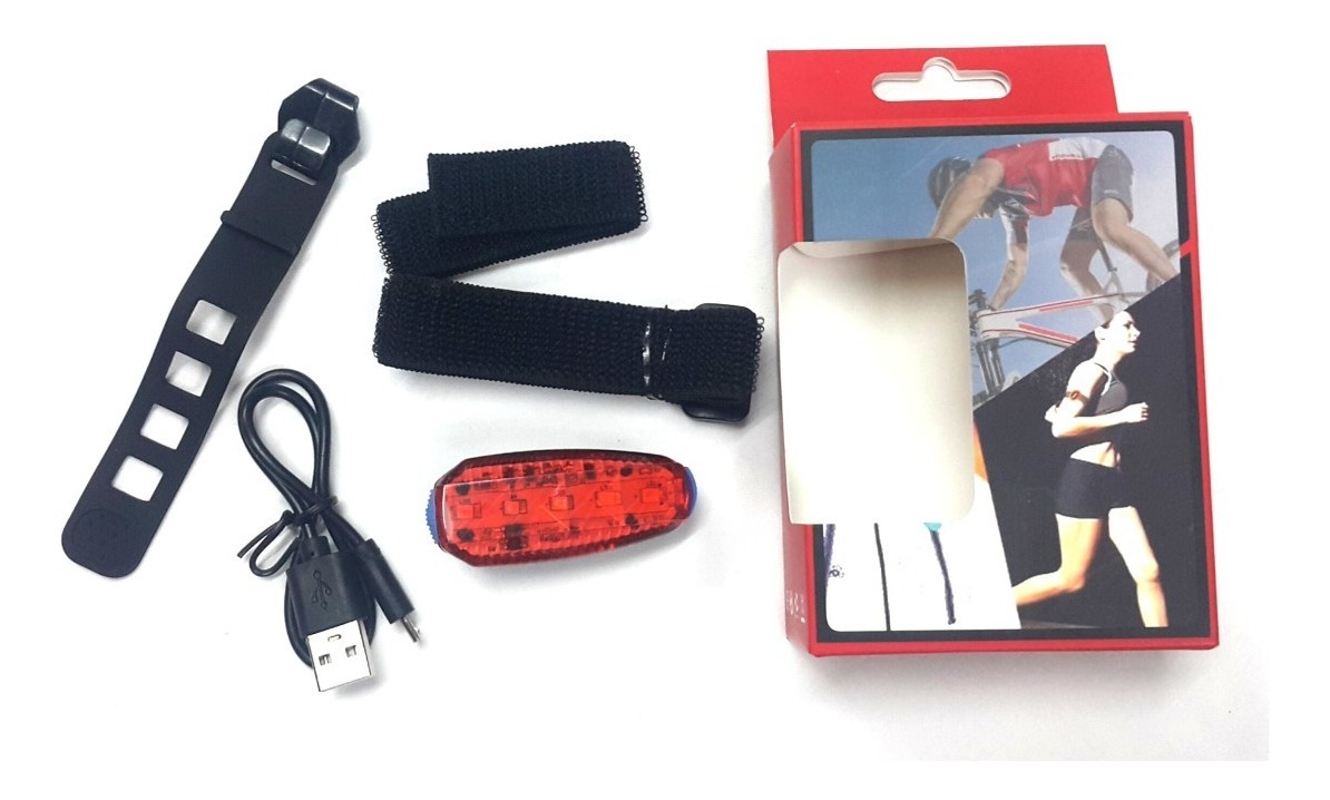 Luz Trasera Usb Para Bicicleta - Blt106 - Imagen 2