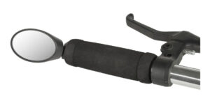 Mini Espejo M-wave Spy Oval Para Manubrio De Bicicleta -0032