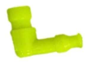 Capuchón De Bujía Moto Goma Amarillo Fluo Gtm00734