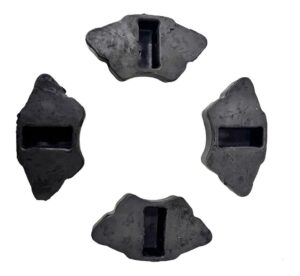 Jgo Gomas Porta Platos Moto Kh100/ar80/kc90/gto110. Gtmkh100