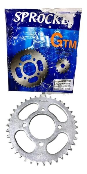 Plato P/moto Wnr Street/gs2 38 Dientes. Gtm00058