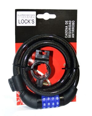 Cadena De Seguridad P/bicicleta/ Moto 1,2mts. X 12 Mm 8120