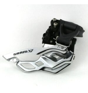 Descarrilador Frontal Sram X7, 2x10 Vel, Dualpull. P/ Bici