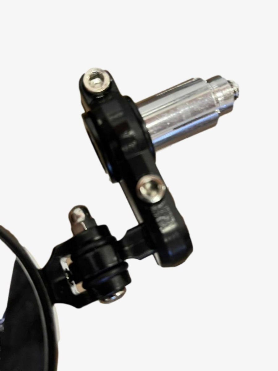 Jgo. De Espejos P/manillar Moto Café Racer Aluminio Gtm00904 - Imagen 2