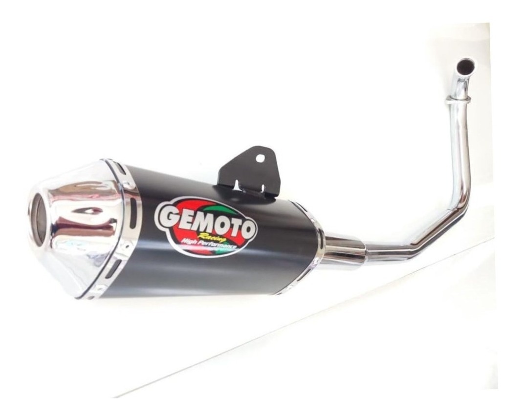 Caño Escape Gemoto Racing 3 Negro Gs Ii - 53563