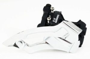 Descarrilador Frontal Sram X5 Low Clamp 31.8-34.9, Dual Pull