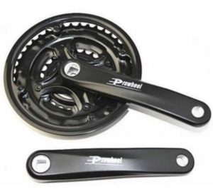 Plato Triple Aluminio Prowheel 42/34/24 Bicicleta18/21/24ve