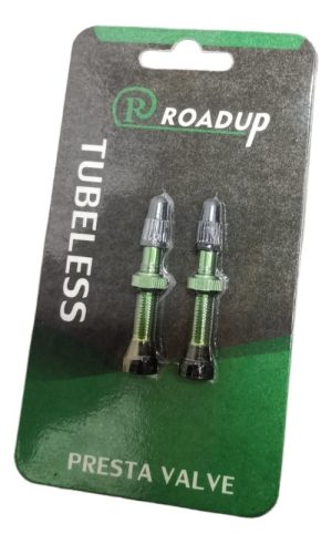 Valvulas Road Up, Presta (fina) 40mm, Para Tubeless. Bici