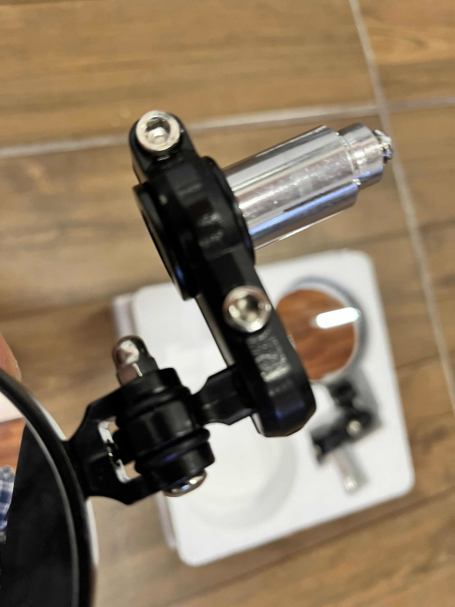 Jgo. De Espejos P/manillar Moto Café Racer Aluminio Gtm00904 - Imagen 5