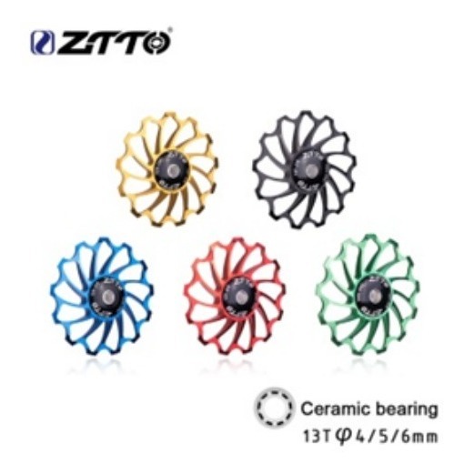 Rueda De Cambio Ztto 13 Dts. C/rul. Cerámico Negra - B13dts - Imagen 2