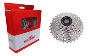 Cassette Sunrace M55 P/ Bici 8 Vel. 11-34 Dts. Plata