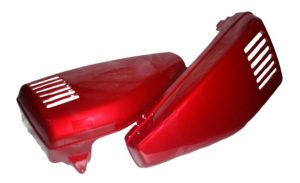 Juego De Tapas Lat. Roja Baccio Classic S/calcos -552-p/moto