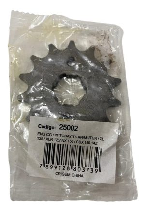 Piñon Riffel 14 Dientes Para Moto Estria Cg. 25002