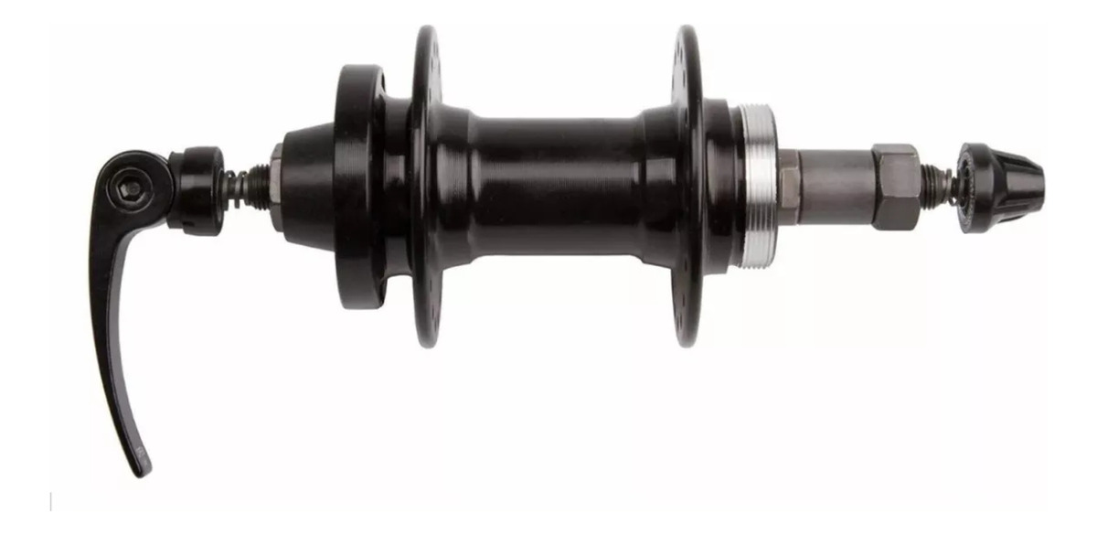 Maza Trasera Bicicleta Alum. P/disco 32 Ag Bolillas T32f