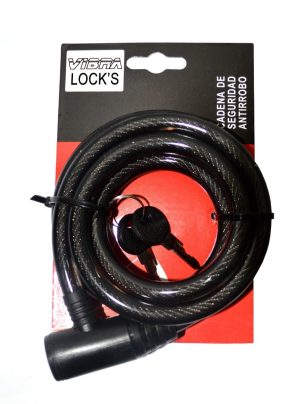 Cadena De Seguridad P/bicicleta Ó Moto 1,5m X 12 Mm 5150