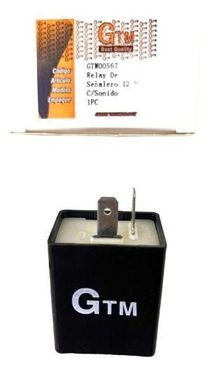Relay De Señaleros 12v C/sonido P/moto. Gtm00567