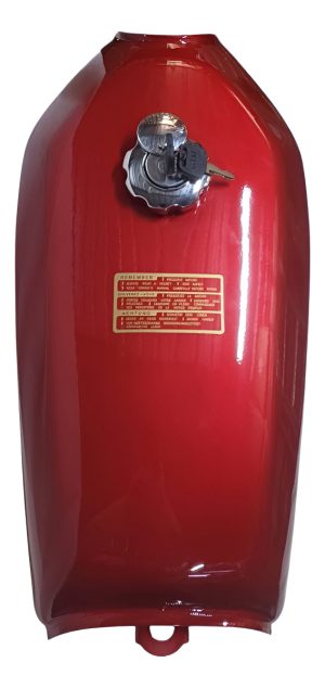 Tanque + Tapón Combustible Rojo Baccio Classic/cg/otros