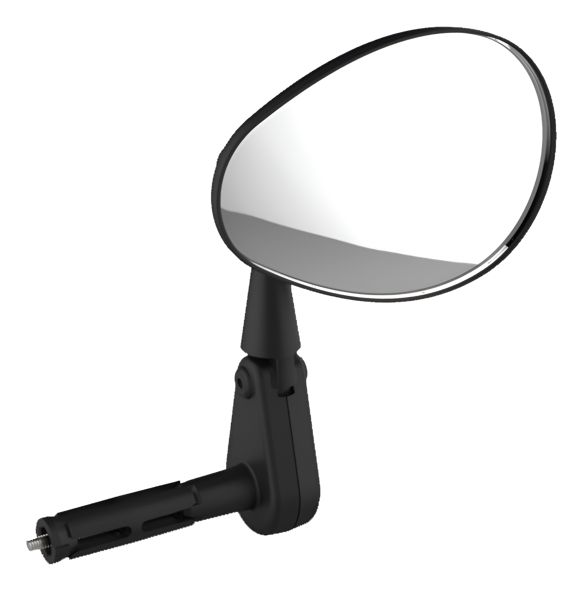 Mini Espejo Tkx Oval Regulable 360° Convexo Jy-9 Ambos Lados