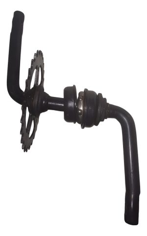 Engranaje Fauber Completo 43 Mm X 100 Largo 24 Dts. Bici