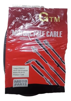 Cable De Acelerador Xr 200 B . Moto 00141