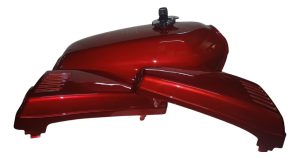 Tanque C/tapón Y Tapas Laterales Rojo Classic/cg/otros