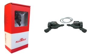 Par De Shifter Sunrace M33 3x8 Velocidades. Bici