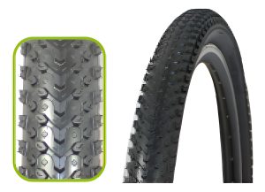 Cubierta Wamor Para Bicicleta 27.5 X 2.10. Zy036d