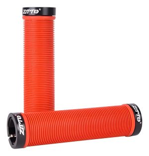 Par Puños P/bicicleta Ag15 Silicona C/bloqueo Bag15