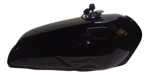 Tanque + Tapón Combustible Negro Baccio Classic/cg/otros