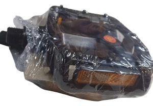 Par De Pedales De Aluminio Con Reflectores. Para Bicicleta