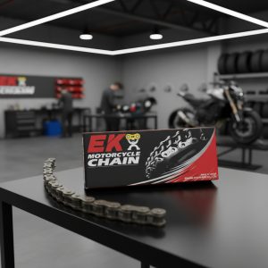 Cadena Ek P/ Moto 415 X 98 L. Made In Japan
