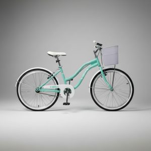 Bicicleta Vibra Gina Paseo Dama Rodado 24 Con Canasto
