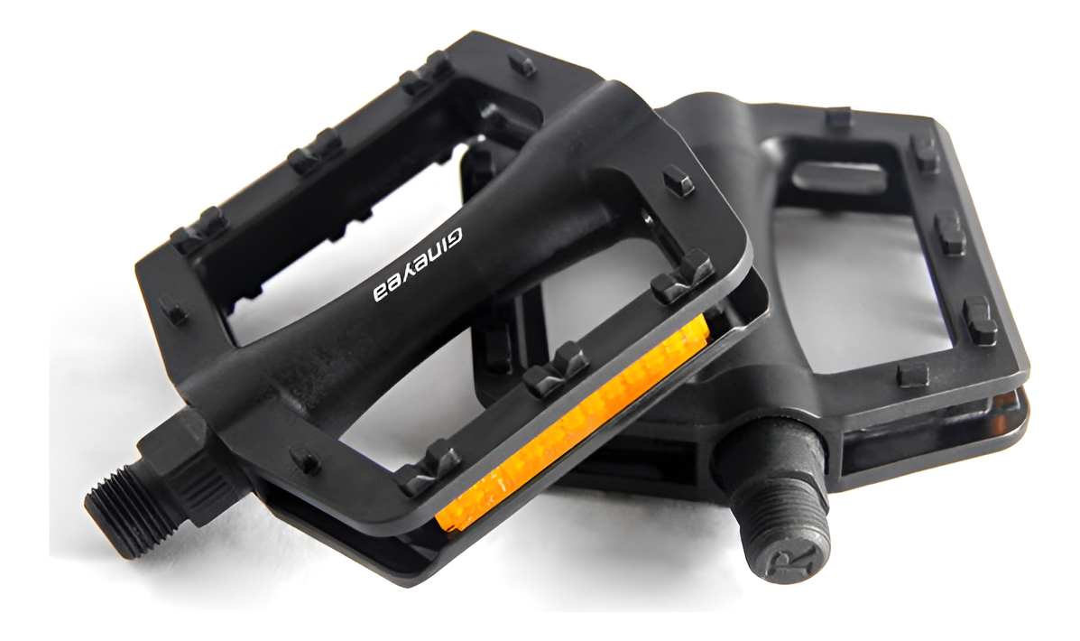 Pedal Pp Ancho C/bolillas 116x97x24 M904 Negro Bicicleta