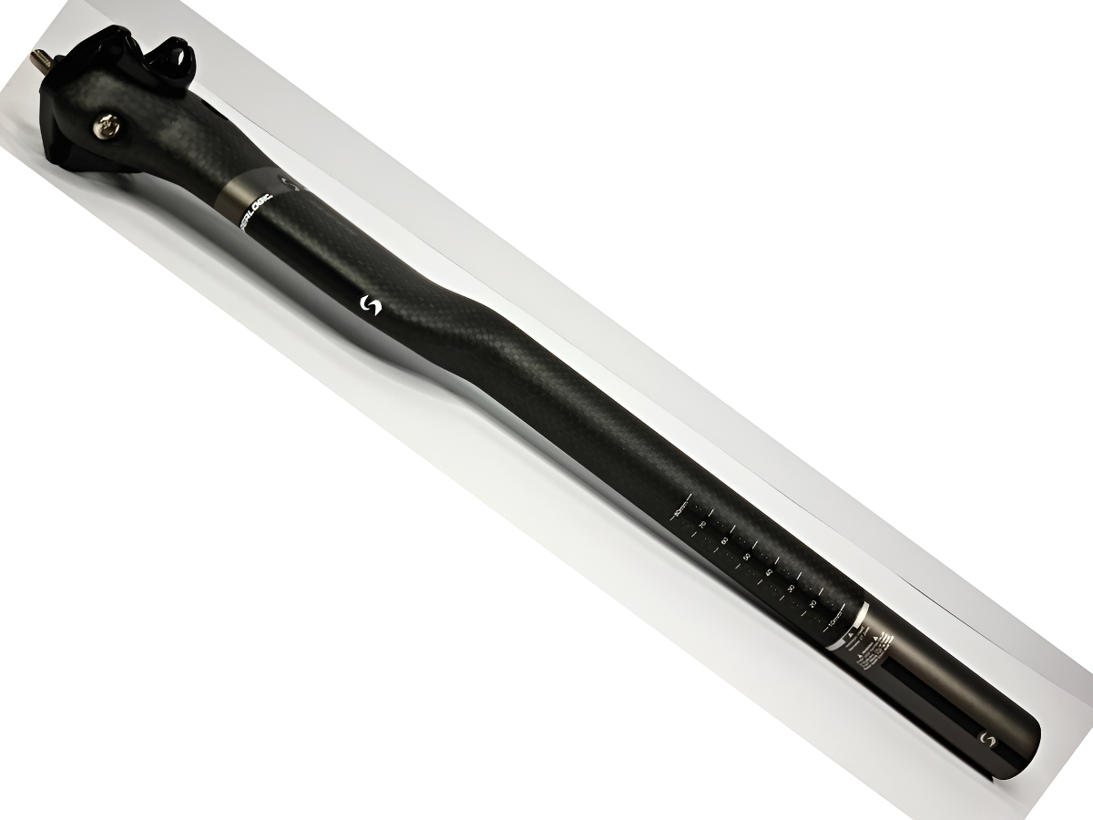 Caño De Asiento Carbón 27.2 X 400mm. P/bicicleta. Car37