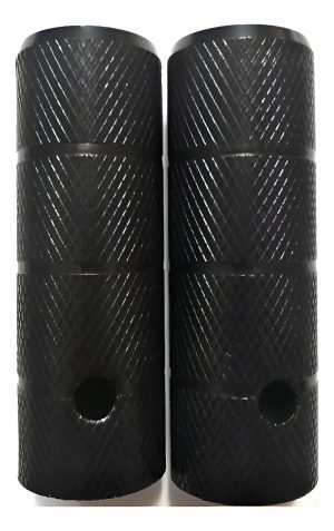 Par De Picadores Bici Bmx Negros Para Eje 9mm