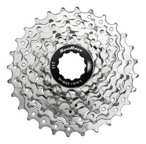Piñón 9 Velocidades Sunrace Csr91 Acero Inoxidable 11-25t Bicicleta Ruta No Aplica 25