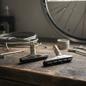 Par De Tacos De Freno V-brake Aluminio Tw - Bscp