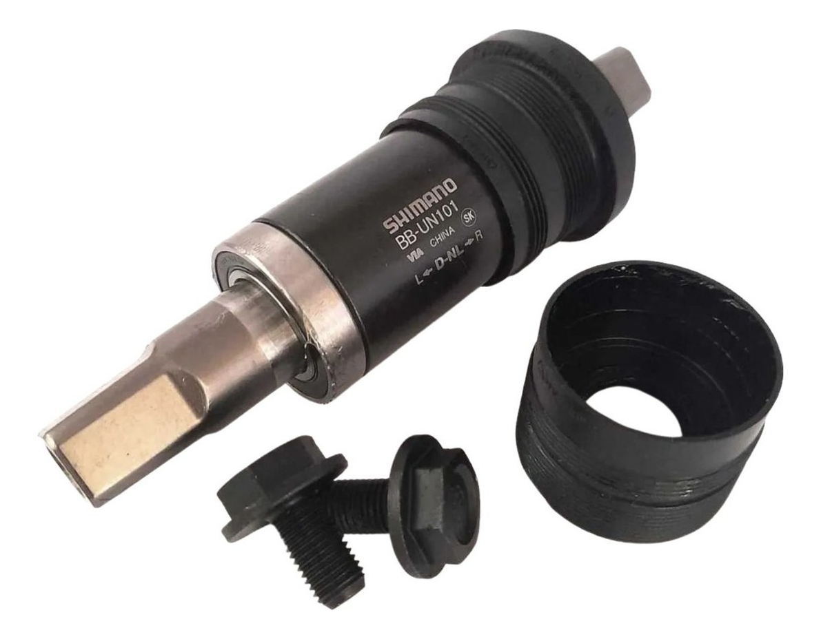 Movimiento Central De Punta Cuadrada Shimano Bb-un101 De 122,5 Mm - Imagen 3
