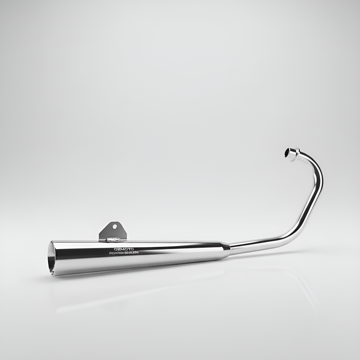 Caño De Escape Gemoto Corto Gs/street/titan 2000 - 61683