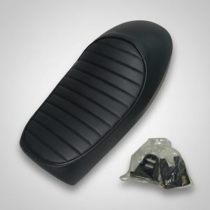 Asiento Biplaza Café Racer/vintage Tipo Hump P/moto