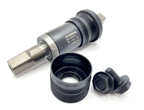 Movimiento Central De Punta Cuadrada Shimano Bb-un101 De 122,5 Mm