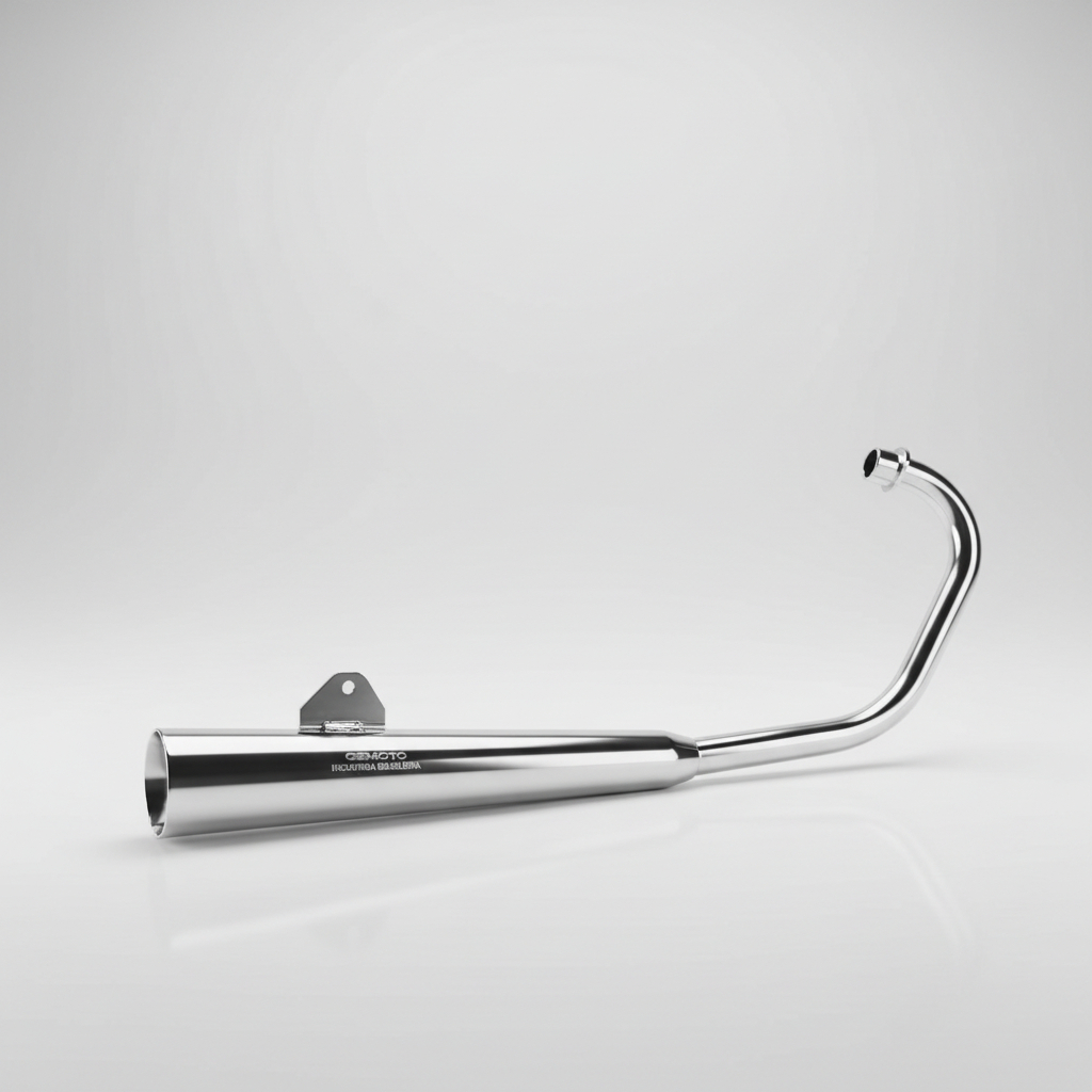 Caño De Escape Gemoto Corto Gs/street/titan 2000 - 61683 - Imagen 5