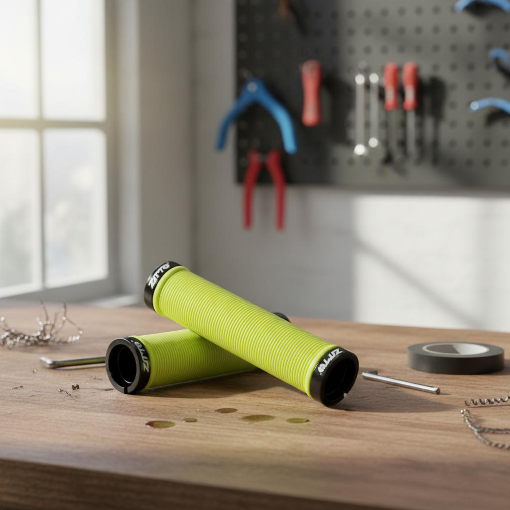 Par Puños P/bicicleta Ag15 Silicona C/bloqueo Bag15 - Imagen 2