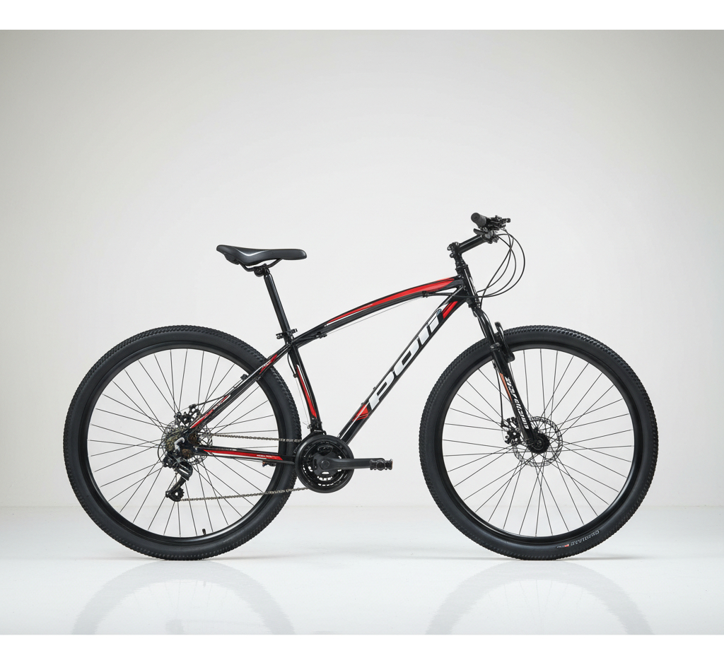 Bicicleta Mtb Poli Nitro 29 Aluminio F/disco 21 Vel. Suspen