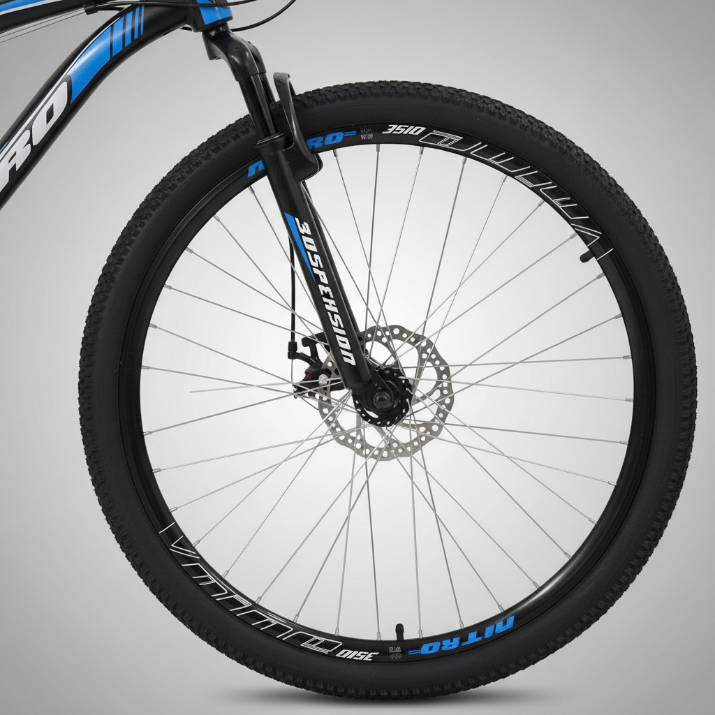 Bicicleta Mtb Poli Nitro 29 Aluminio F/disco 21 Vel. Suspen - Imagen 8