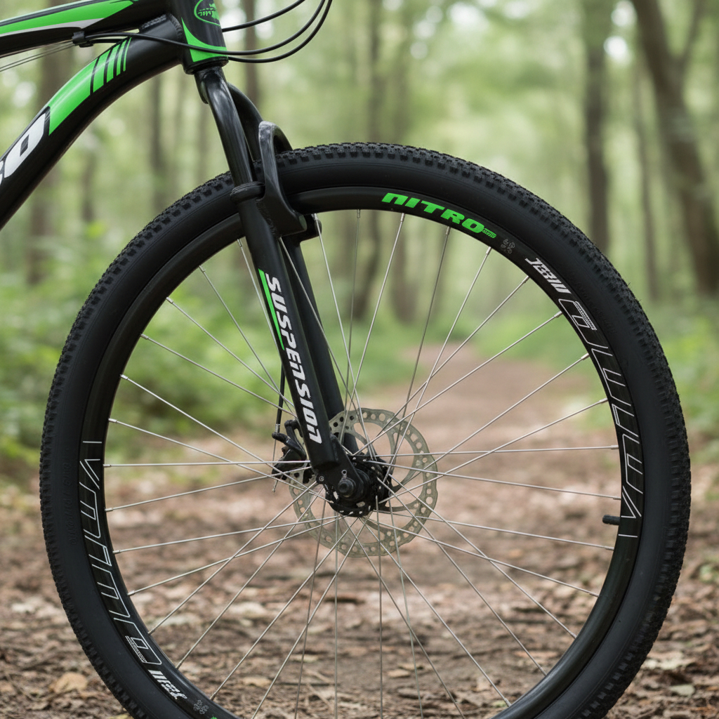 Bicicleta Mtb Poli Nitro 29 Aluminio F/disco 21 Vel. Suspen - Imagen 13