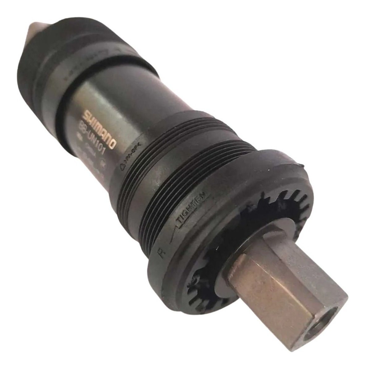 Movimiento Central De Punta Cuadrada Shimano Bb-un101 De 122,5 Mm - Imagen 7