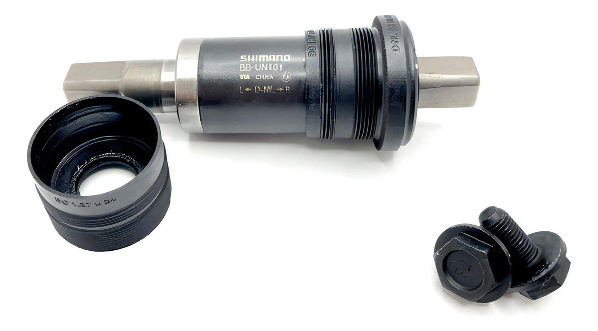 Movimiento Central De Punta Cuadrada Shimano Bb-un101 De 122,5 Mm - Imagen 10