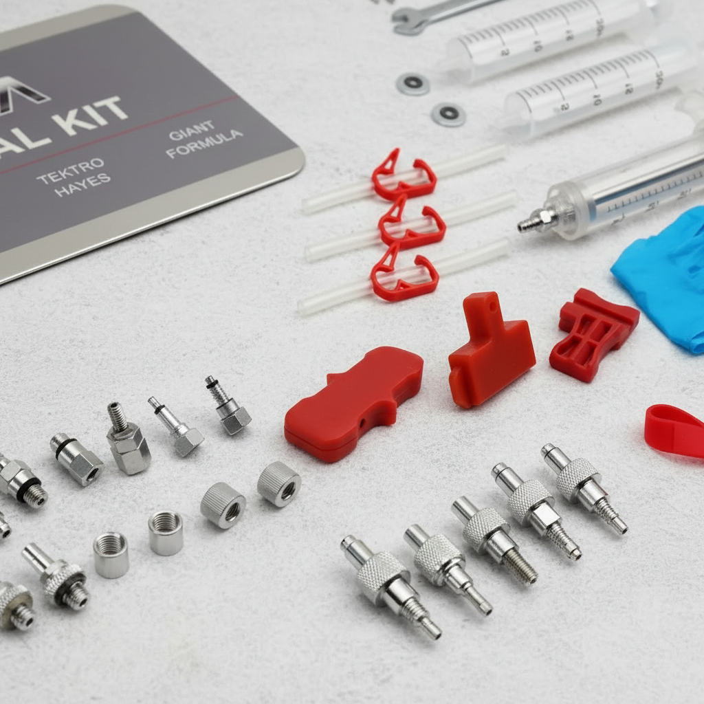 Kit Purgado Freno Hidráulico Shimano Tektro Magura Avid - Imagen 2